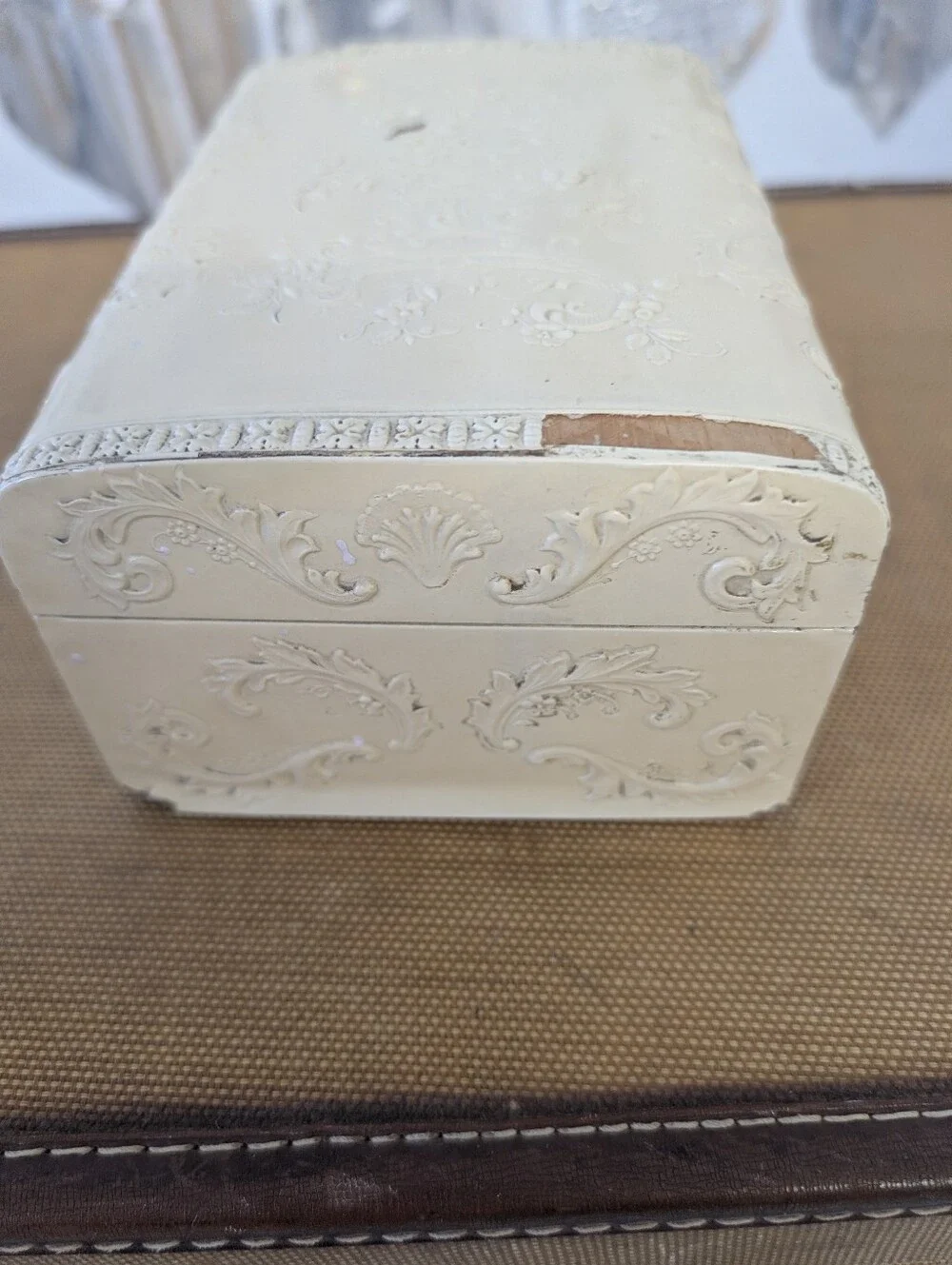 Vintage Jewelry Box From 1800 Victorian